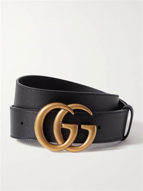 gucci belt 44/110|Gucci leather belt.